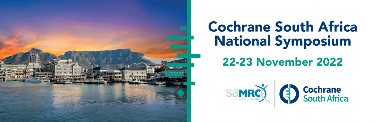 Cochrane Sa National Symposium 2022 Banner
